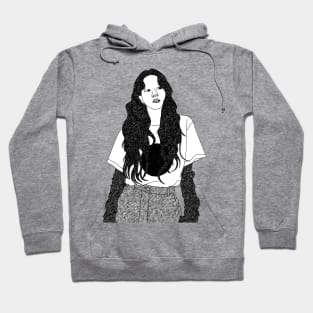 woman sketch Hoodie